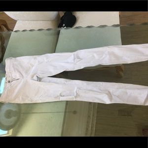 Hollister High Rise Ripped Skinny Jeans